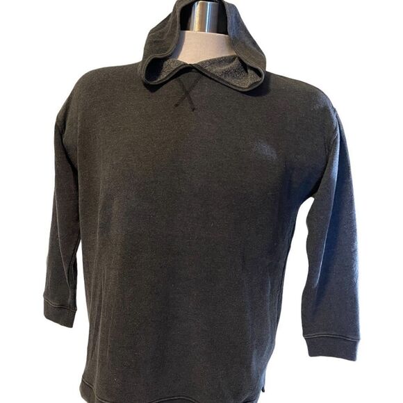 NWT Style &Co grey men hoodie ribbed long sleeves size XXL - Picture 1 of 10